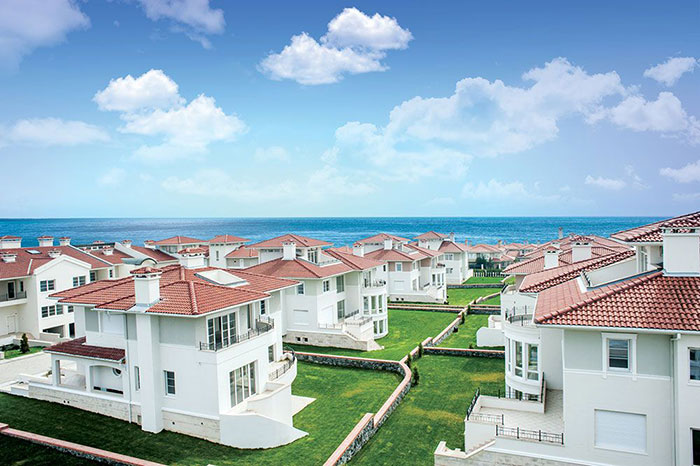 Villas by the sea