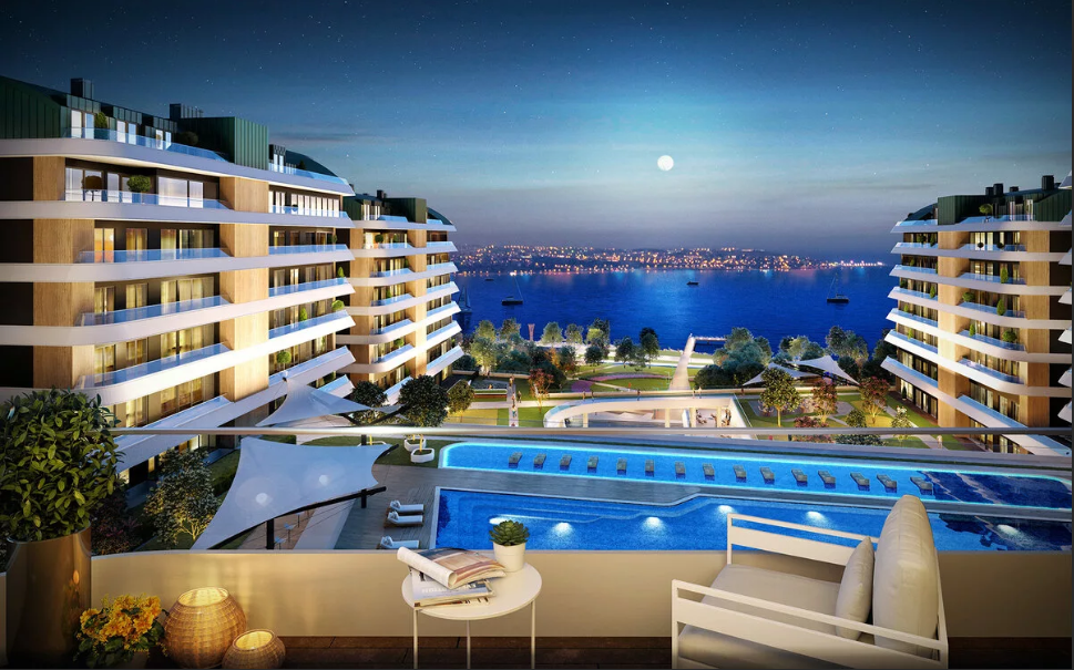 In Turkey, you can buy villas with sea views at an affordable price